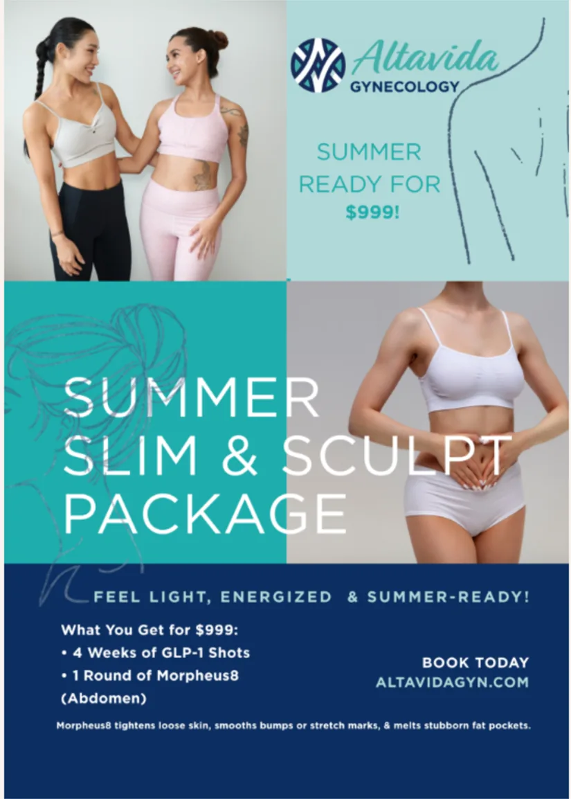 Summer Slim & Sculpt Package — GLP-1 therapy and Morpheus8 for $999; the offer has ended